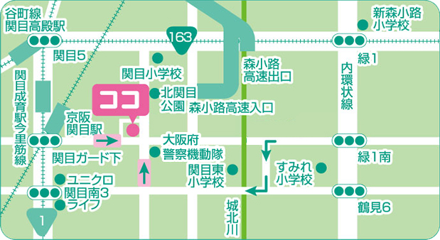 わかばこどもクリニック 大阪府大阪市城東区関目5丁目16−19−101